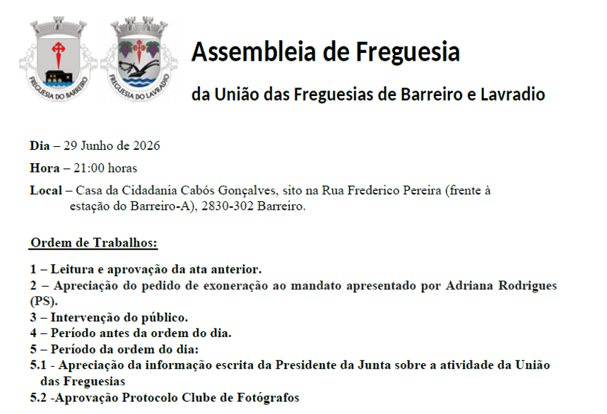 Edital de 29/06